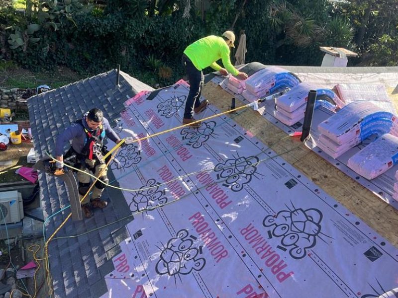 an image that represents roofing services by united roofing california